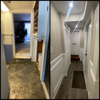 Hallway remodeling Northern KS.